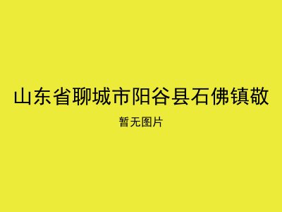 山东省聊城市阳谷县石佛镇敬