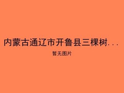 内蒙古通辽市开鲁县三棵树乡敬老院