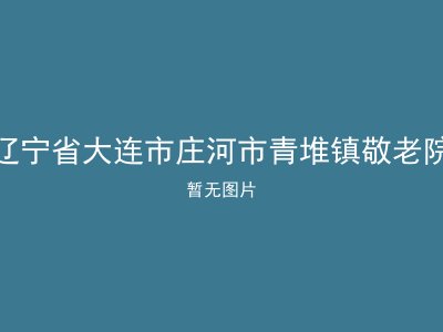 辽宁省大连市庄河市青堆镇敬老院