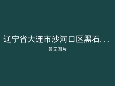 辽宁省大连市沙河口区黑石礁托老二所