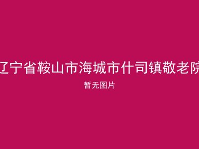 辽宁省鞍山市海城市什司镇敬老院