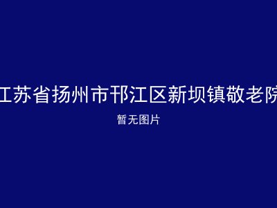 江苏省扬州市邗江区新坝镇敬老院