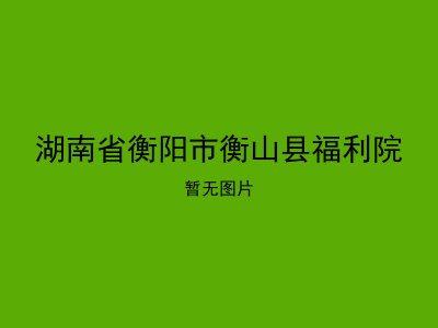 湖南省衡阳市衡山县福利院