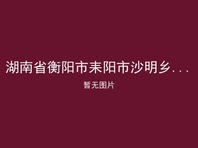 湖南省衡阳市耒阳市沙明乡和平村敬老院
