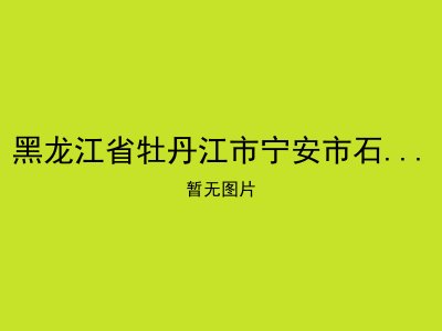 黑龙江省牡丹江市宁安市石岩镇平安村敬老院