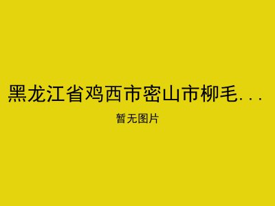 黑龙江省鸡西市密山市柳毛乡敬老院