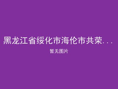 黑龙江省绥化市海伦市共荣乡敬老院