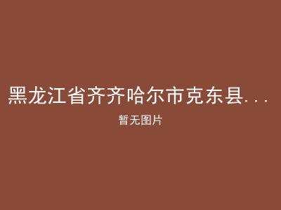 黑龙江省齐齐哈尔市克东县黑龙江建业农场福利院