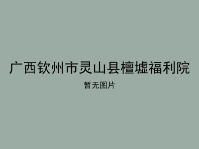 广西钦州市灵山县檀墟福利院