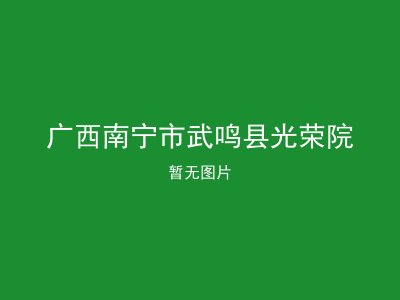 广西南宁市武鸣县光荣院