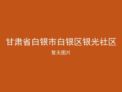 甘肃省白银市白银区银光社区