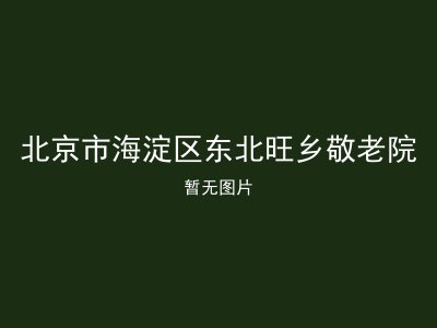 北京市海淀区东北旺乡敬老院