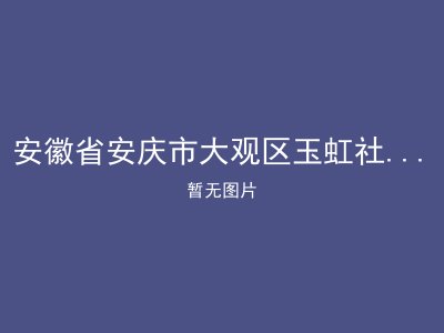 安徽省安庆市大观区玉虹社区星光老年之家
