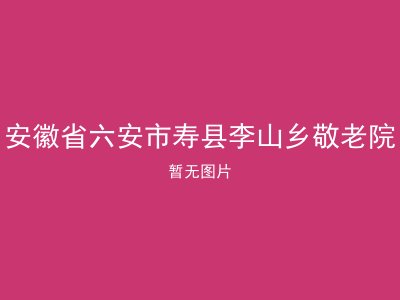 安徽省六安市寿县李山乡敬老院