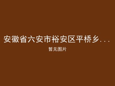 安徽省六安市裕安区平桥乡三里岗村敬老院