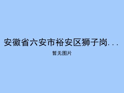 安徽省六安市裕安区狮子岗乡敬老院