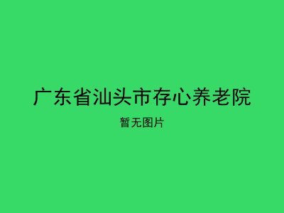 广东省汕头市存心养老院