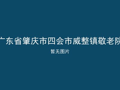 广东省肇庆市四会市威整镇敬老院