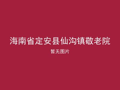 海南省定安县仙沟镇敬老院
