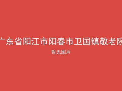 广东省阳江市阳春市卫国镇敬老院
