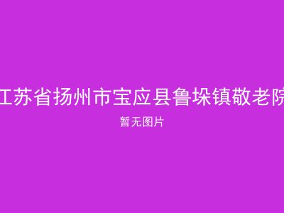 江苏省扬州市宝应县鲁垛镇敬老院
