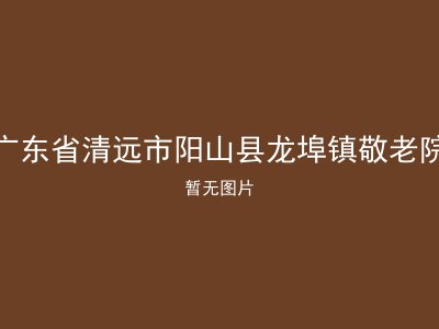 广东省清远市阳山县龙埠镇敬老院