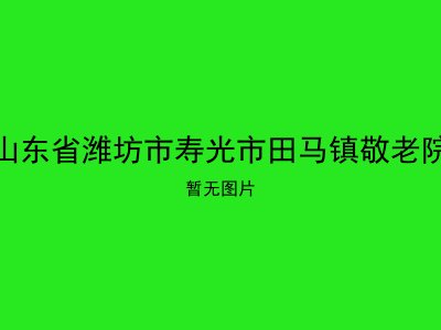 山东省潍坊市寿光市田马镇敬老院