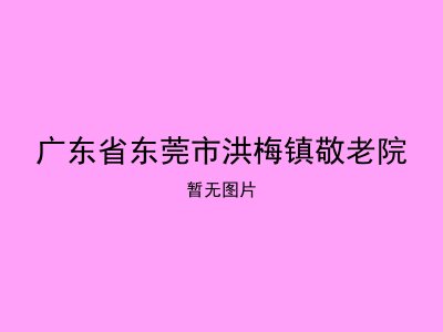 广东省东莞市洪梅镇敬老院