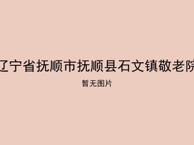 辽宁省抚顺市抚顺县石文镇敬老院