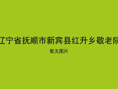辽宁省抚顺市新宾县红升乡敬老院