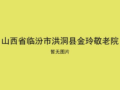 山西省临汾市洪洞县金玲敬老院