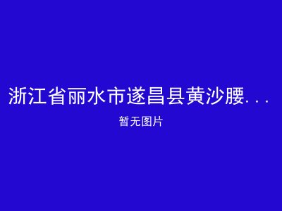 浙江省丽水市遂昌县黄沙腰镇中心敬老院