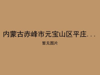 内蒙古赤峰市元宝山区平庄镇敬老院