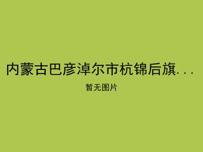内蒙古巴彦淖尔市杭锦后旗头道桥镇敬老院