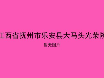 江西省抚州市乐安县大马头光荣院