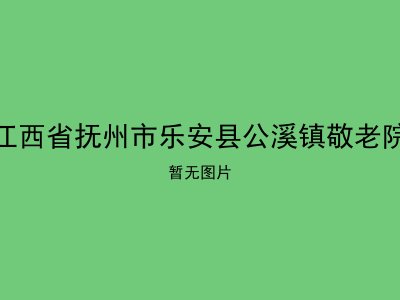 江西省抚州市乐安县公溪镇敬老院