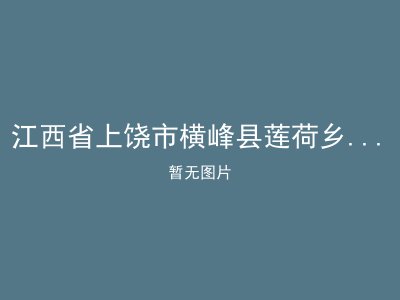 江西省上饶市横峰县莲荷乡上坂敬老院