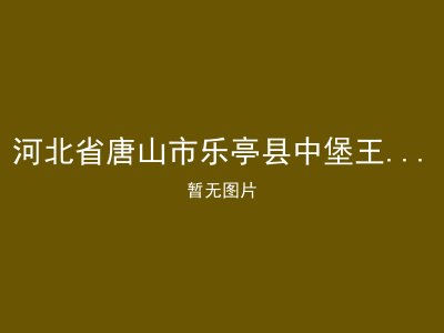 河北省唐山市乐亭县中堡王庄乡敬老院