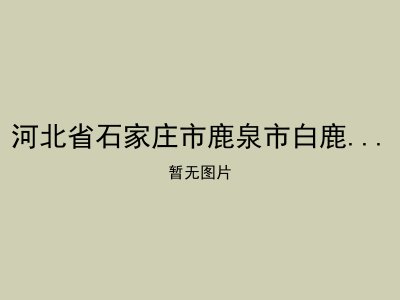 河北省石家庄市鹿泉市白鹿泉乡敬老院