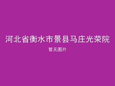 河北省衡水市景县马庄光荣院
