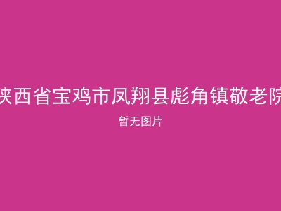 陕西省宝鸡市凤翔县彪角镇敬老院