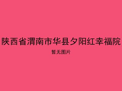 陕西省渭南市华县夕阳红幸福院