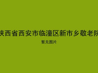 陕西省西安市临潼区新市乡敬老院