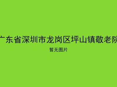 广东省深圳市龙岗区坪山镇敬老院