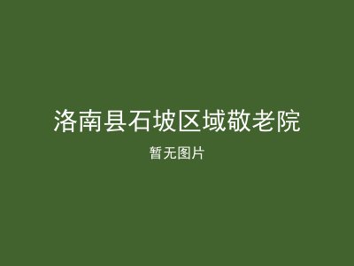 洛南县石坡区域敬老院