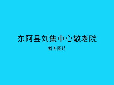 东阿县刘集中心敬老院