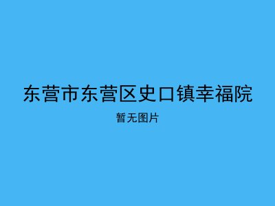 东营市东营区史口镇幸福院