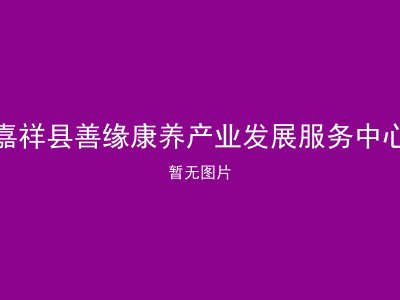 嘉祥县善缘康养产业发展服务中心