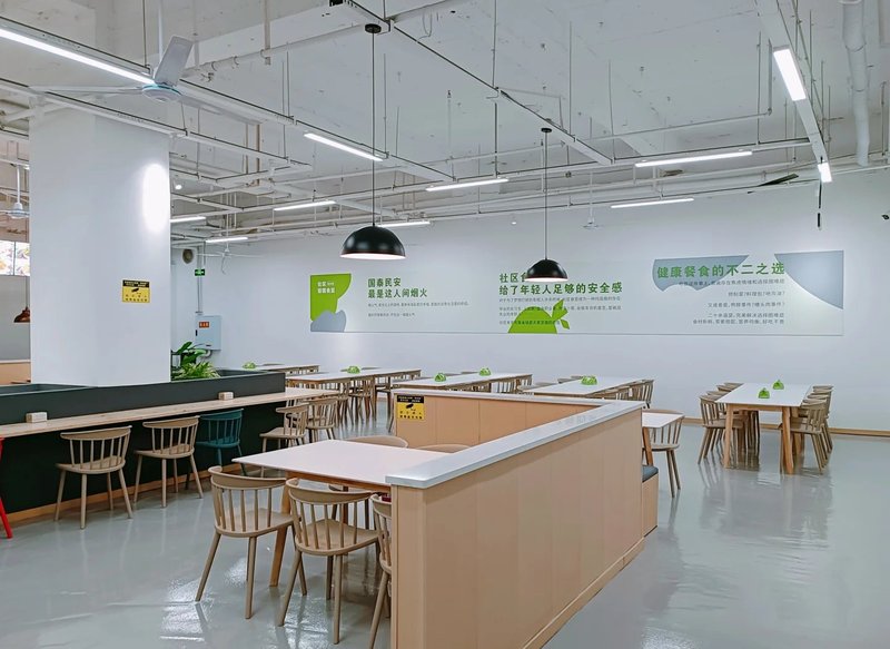 斥山街道北窑村暖心食堂
