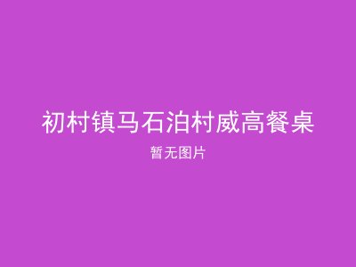 初村镇马石泊村威高餐桌